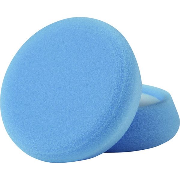 ミニスポンジバフ つや出し用・青  内径75mm 外径100mm(1袋2枚入)