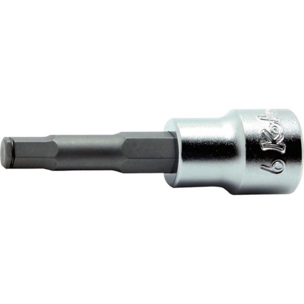 3015M.1006  9.5mm差込 ヘックスビットソケット全長100mm 6mm