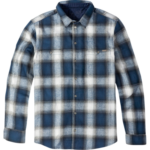 シャツ  FLANNEL ブルー 2XLサイズ