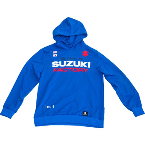 スウェットシャツ FACTORY スズキ 青 XXLサイズ