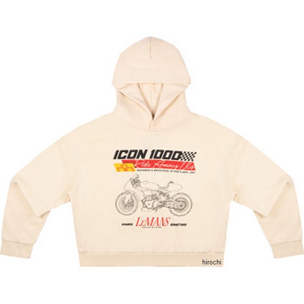 2025年秋冬モデル フーディー ALWAYS SOMETHING アイボリー レディース XSサイズ