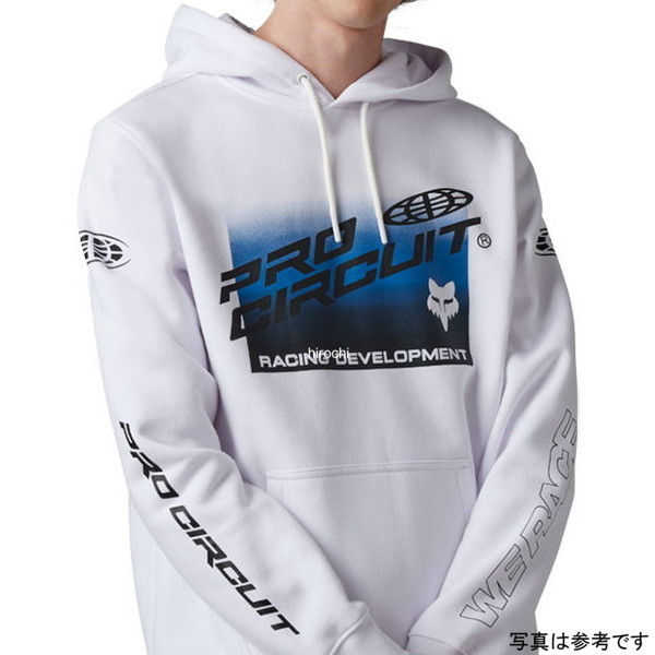 フーディー フォイルプロサーキット 白 XLサイズ