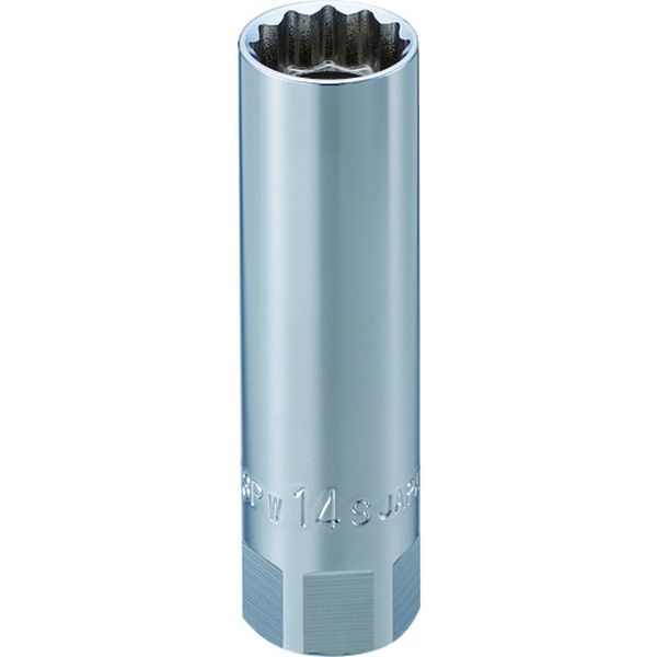 3PW16S プラグソケット(自動車整備用) (12角・マグネット付) 対辺寸法16.0mm 差込角9.5mm