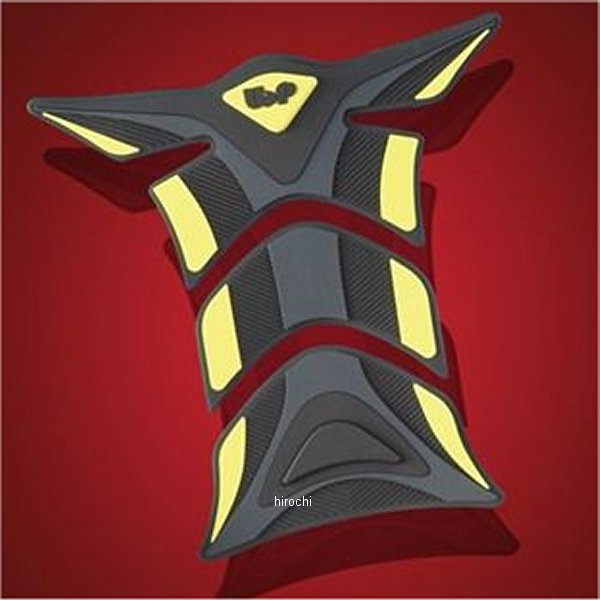 3ピース タンクパッド 黄