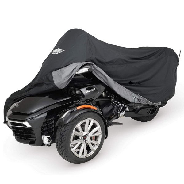 カバー カンナム F3T、LTD 黒/グレー