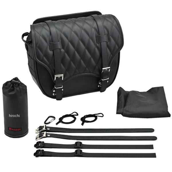 HB DHS37 サドルバッグ トラペ/ダイヤ 12L