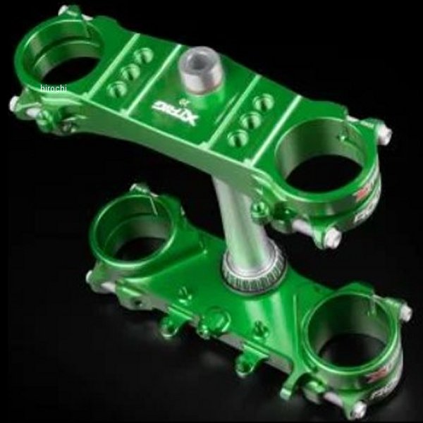 XTRIG トリプルクランプキット ROCS TECH 19年以降 KX450 オフセット=23 グリーン