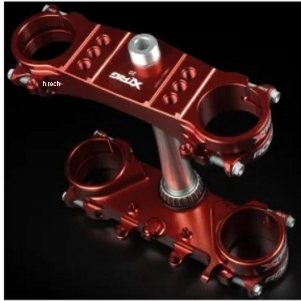 XTRIG トリプルクランプキット ROCS TECH 07年以降 KX85 オフセット=25 ブラウン