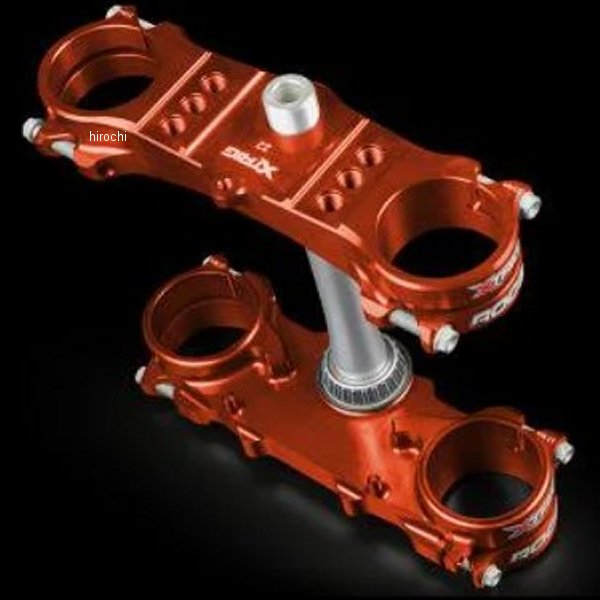 XTRIG トリプルクランプキット ROCS TECH 21年以降 KTM 50SX mini オフセット=22 オレンジ