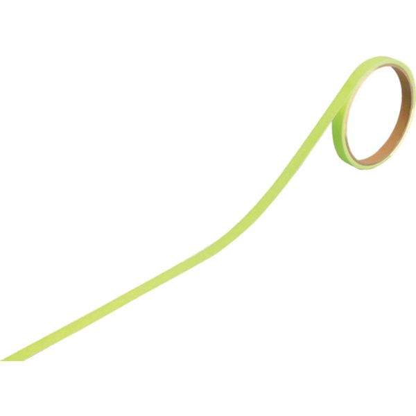 高輝度蓄光蛍光テープ CKT1002 10mm幅×2m 蛍光レモンイエロー