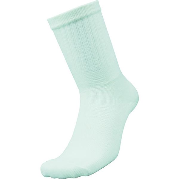 デオセル消臭靴下先丸 白 L