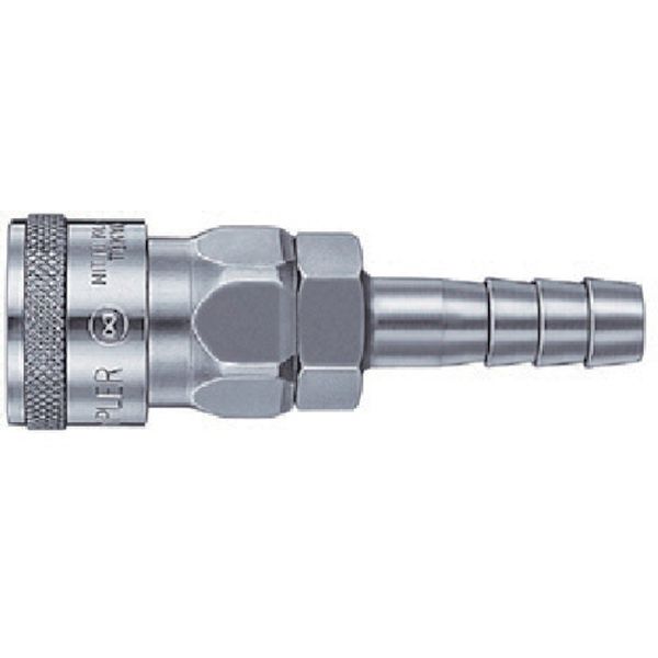 ハイカプラ 鋼鉄製 ニトリルゴムNBR(SG)(ホース取付用ソケット)相手側1/2インチ 耐圧力2.0Mpa