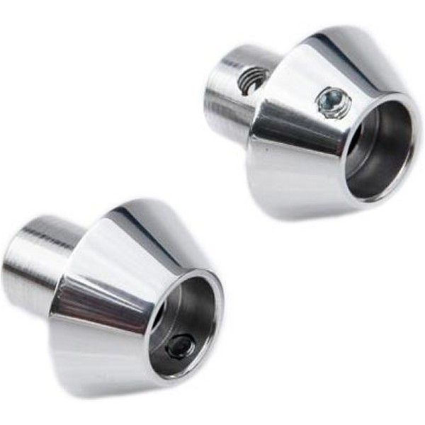 ウインカー アダプター スズキ M1800 M8 ポリッシュ 左右ペア