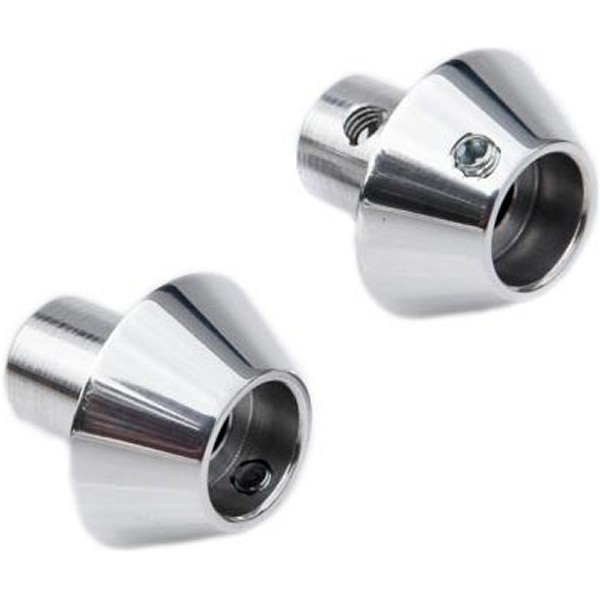 ウインカー アダプター スズキ M1800 M10 ポリッシュ 左右ペア