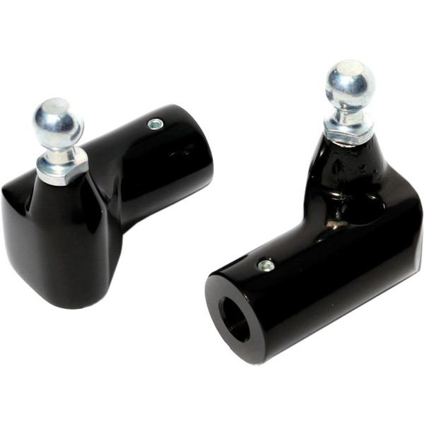 ウインカー アダプター Mini ハーレー XL1200X マスターシリンダー用 M10 黒 左右ペア