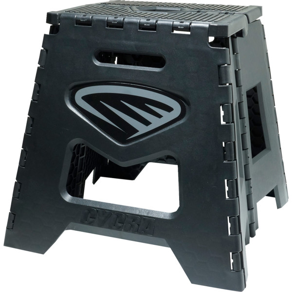 FOLDING MOTOSTAND - BLACK W/ BLACK DECAL