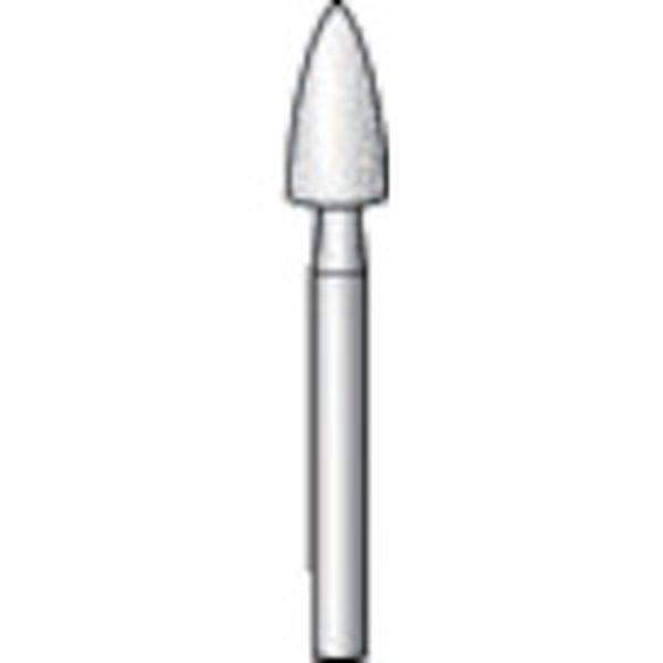 ミニチュア軸付砥石 WA  (10本入)