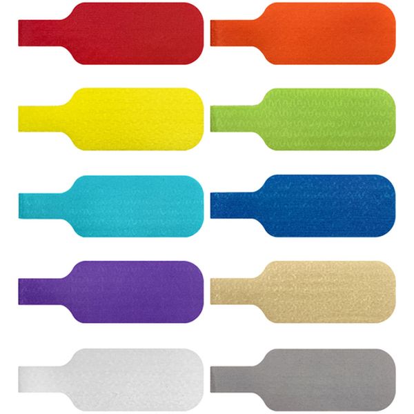 410CLMDMC 708-6509  ケーブルラベル ミディアムサイズ マルチカラー