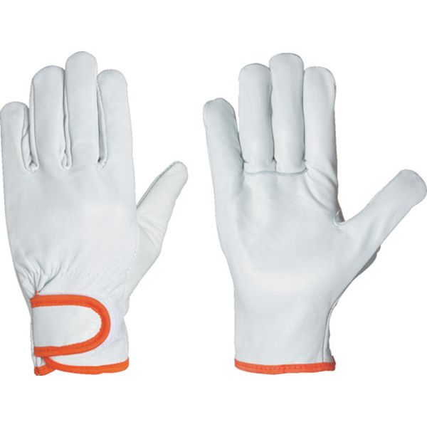 牛本革手袋 723P白M