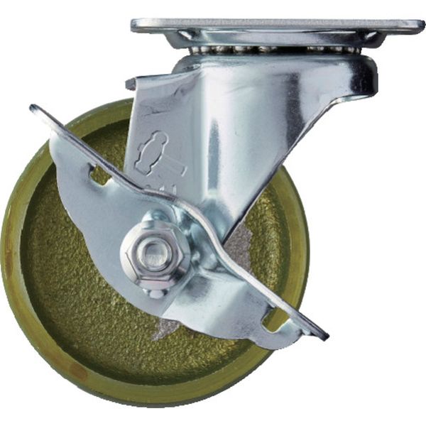 413SC75 854-9686  プレート式キャスター 自在SP付 イモノ車 75径