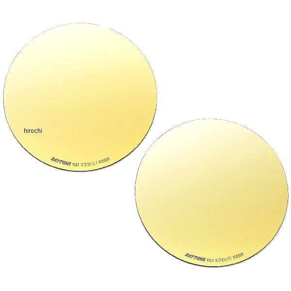 貼り付けミラー ゴールド HONDA3