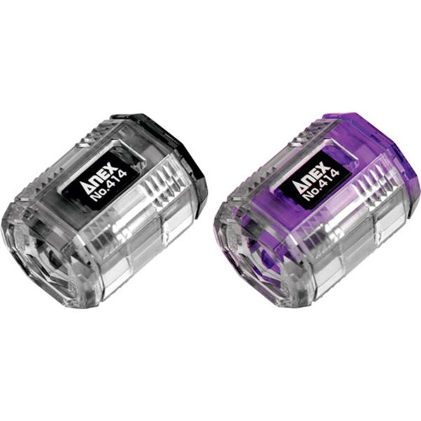 414KV 342-3155  マグキャッチМINI 2ヶ入(黒紫)