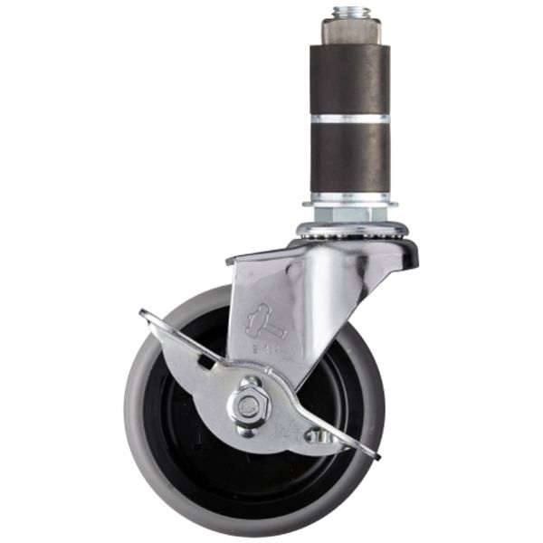 4158EXL75  EXシリーズ パイプ差込み 自在SP付 エラストマー車 75mm