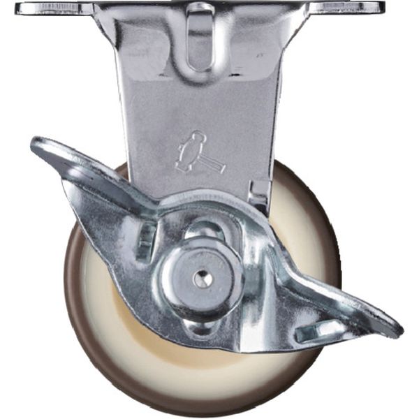 415ERUR40  Eシリーズ固定式ウレタン車輪(ナイロンホイール)40mm SP付