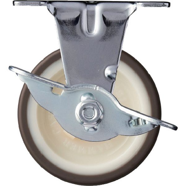 415ERUR65  Eシリーズ固定式ウレタン車輪(ナイロンホイール)65mm SP付