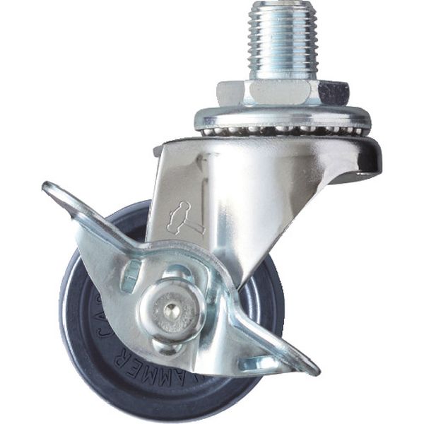 415A10U40 609-4257 Aシリーズ ねじ込み 自在SP付 UNF1/2 エラストマー車 40mm