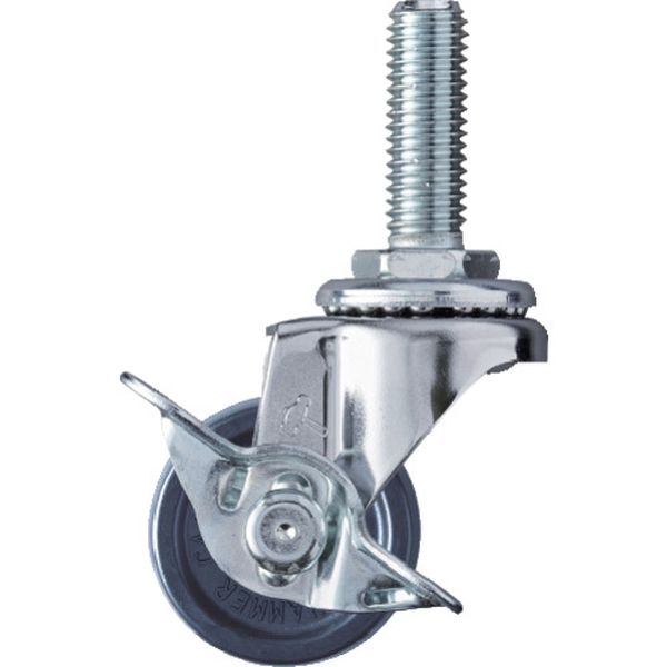 415EAU40 609-4218 EAシリーズ ねじ込み 自在SP付 M12×P1.75 エラストマー車 40mm