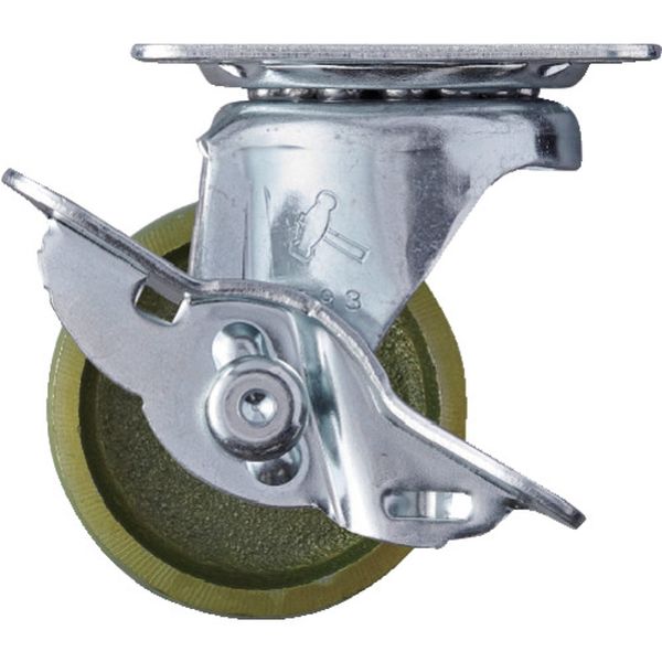 415GC50 814-0902  Gシリーズ旋回式イモノ車輪 50mm ストッパー付