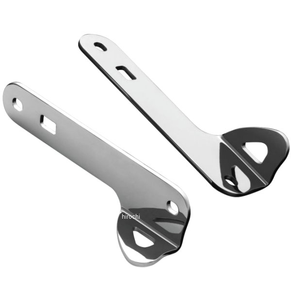 ティアドロップ タイダウンブラケット 14年-22年 ハーレー FLTRXS クローム