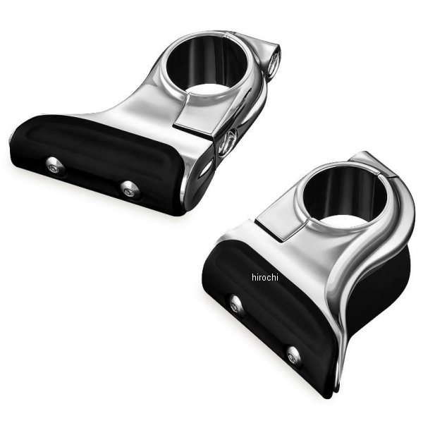 クルーズ ペグ トゥ レスト 1.25インチラウンドエンジンガード用 クローム