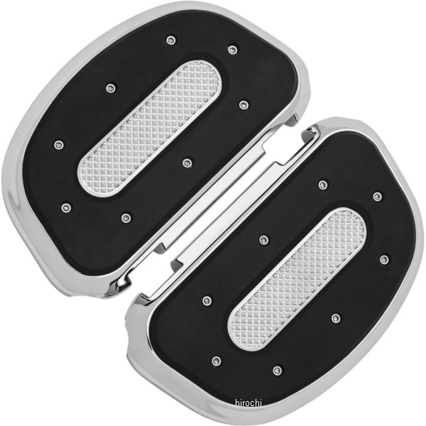 パッセンジャーフットボード ヘビーインダストリー 86年以降 FL クローム