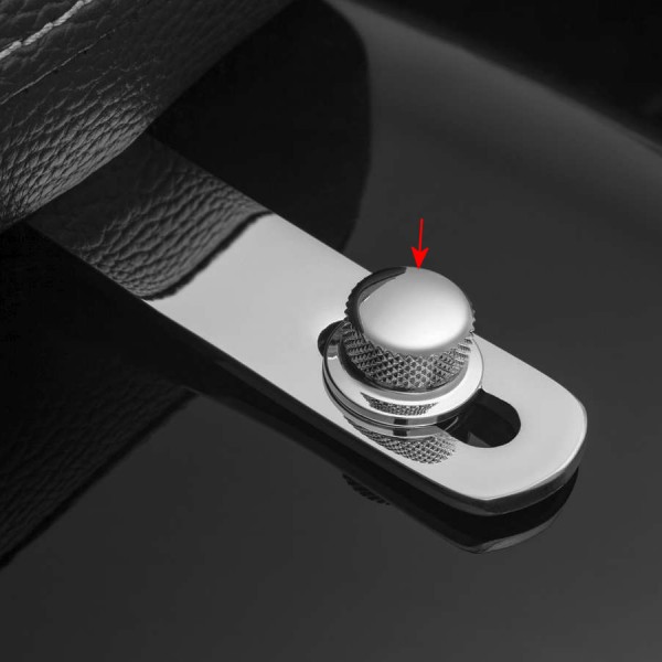 クイックリリースシートスクリュー クローム