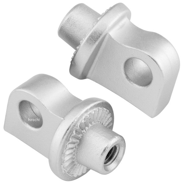 フットペグ用 スプライン アダプタ シルバー