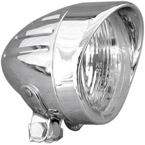 ヘッドライト 4インチ Candy H4 クローム