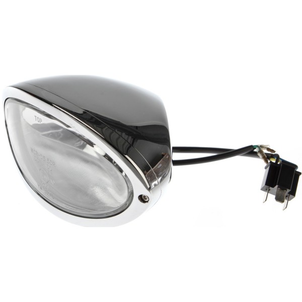 ヘッドライト Fritz II  クリアレンズ クローム