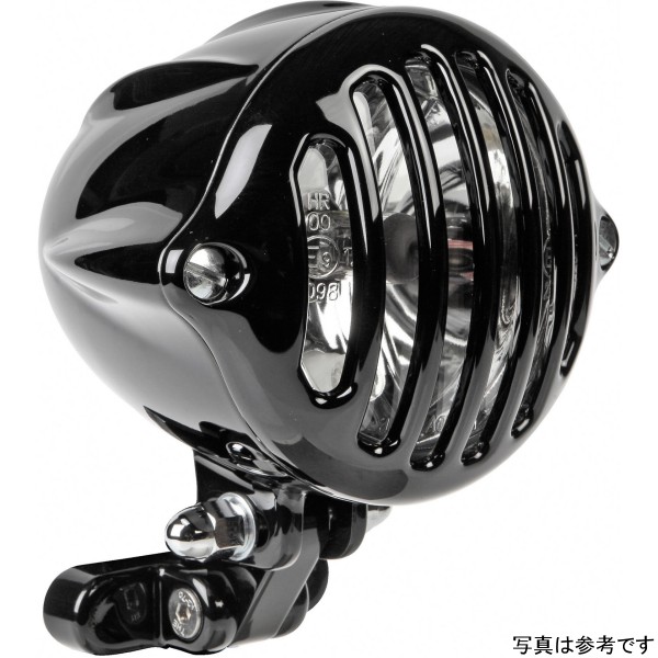 ヘッドライト 4インチ Alcatraz マットブラック