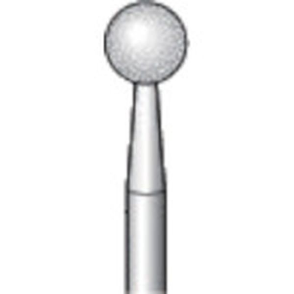 軸付砥石 (10本入) 粒度＃120 ホワイト 球 外径5mm