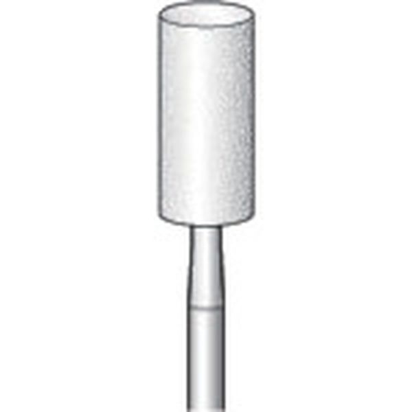 軸付砥石 (10本入) 粒度＃120 ホワイト 円筒 外径6mm