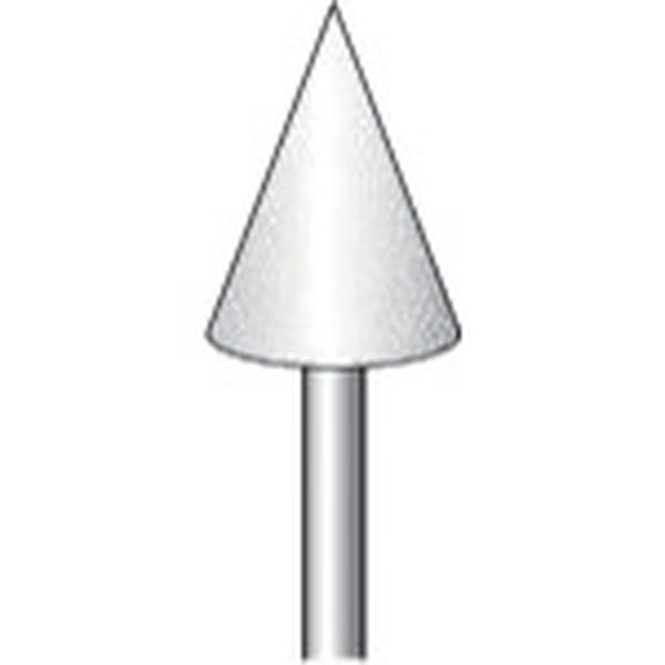 軸付砥石 (10本入) 粒度＃120 ホワイト テーパー 外径10mm