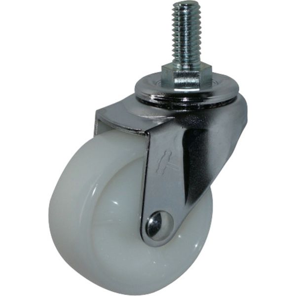 420A20N40 814-1024  ねじ込み旋回式ナイロン車輪 40mm W3/8