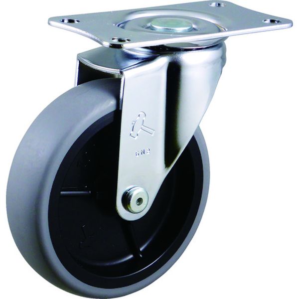 Eシリ-ズ 自在 PPホイ-ルエラストマ-巻車 100mm