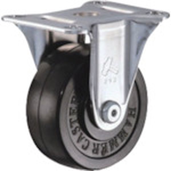 420GRPR65 814-0643  固定式ゴム車輪 65mm