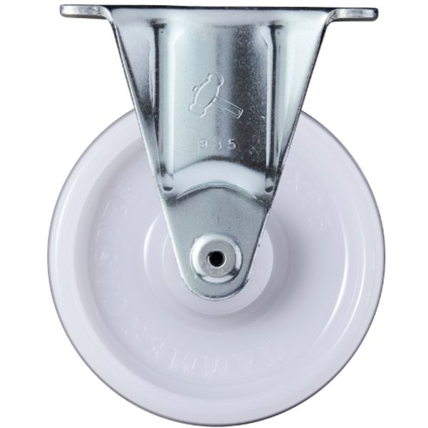 420SRNRB75  固定式ナイロン車輪(ローラーベアリング)75mm