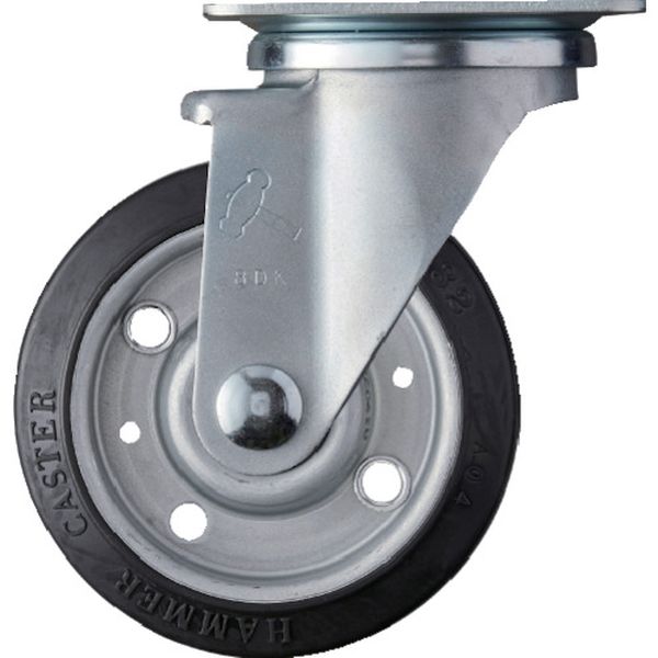 420YSRBB150 338-3301  特殊鋼板製 自在 ゴムB車150mm