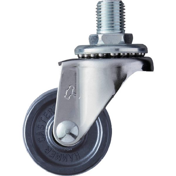 420A30U40  Aシリーズ ねじ込み 自在 M12 エラストマー車 40mm