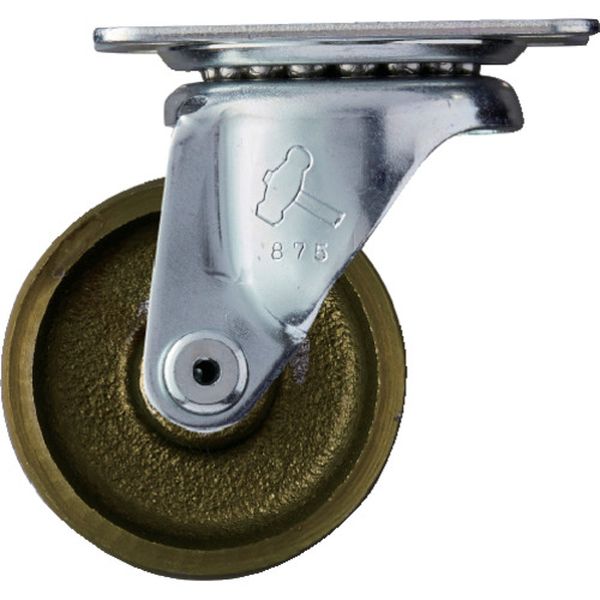 420GC65 プレート式キャスター プレート式キャスター“Gシリーズ”自在式(イモノ車) 車輪径65mm